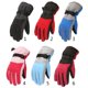 thumbnail image 3 of Black Niños niño invierno espesar cálido montaña snowboard guantes de esquí mitones a prueba de viento, 3 of 5
