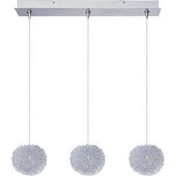 31.5 Inch 40.3W 1 Led Pendant Et2 Lighting E25096-01Bkgld