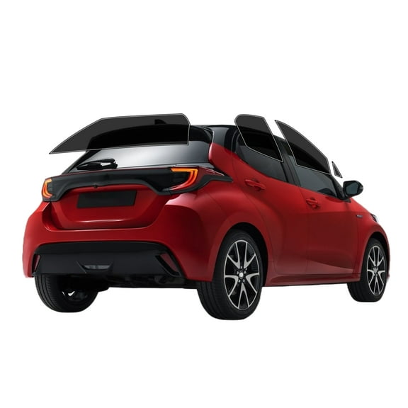 Haiy Co - PreCut 2Ply 20% Window Tint Film Kit For 2012-2018 Toyota Yaris 4Door Hatch -Side+Rear Window