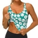 thumbnail image 3 of Fotbe Green Baseball Sujetador Deportivo Largo sin Aros para Mujer con Almohadillas y Soporte Medio, Transpirable y Absorbente, Camiseta Tipo Chaleco o Tank Top-Medium, 3 of 8