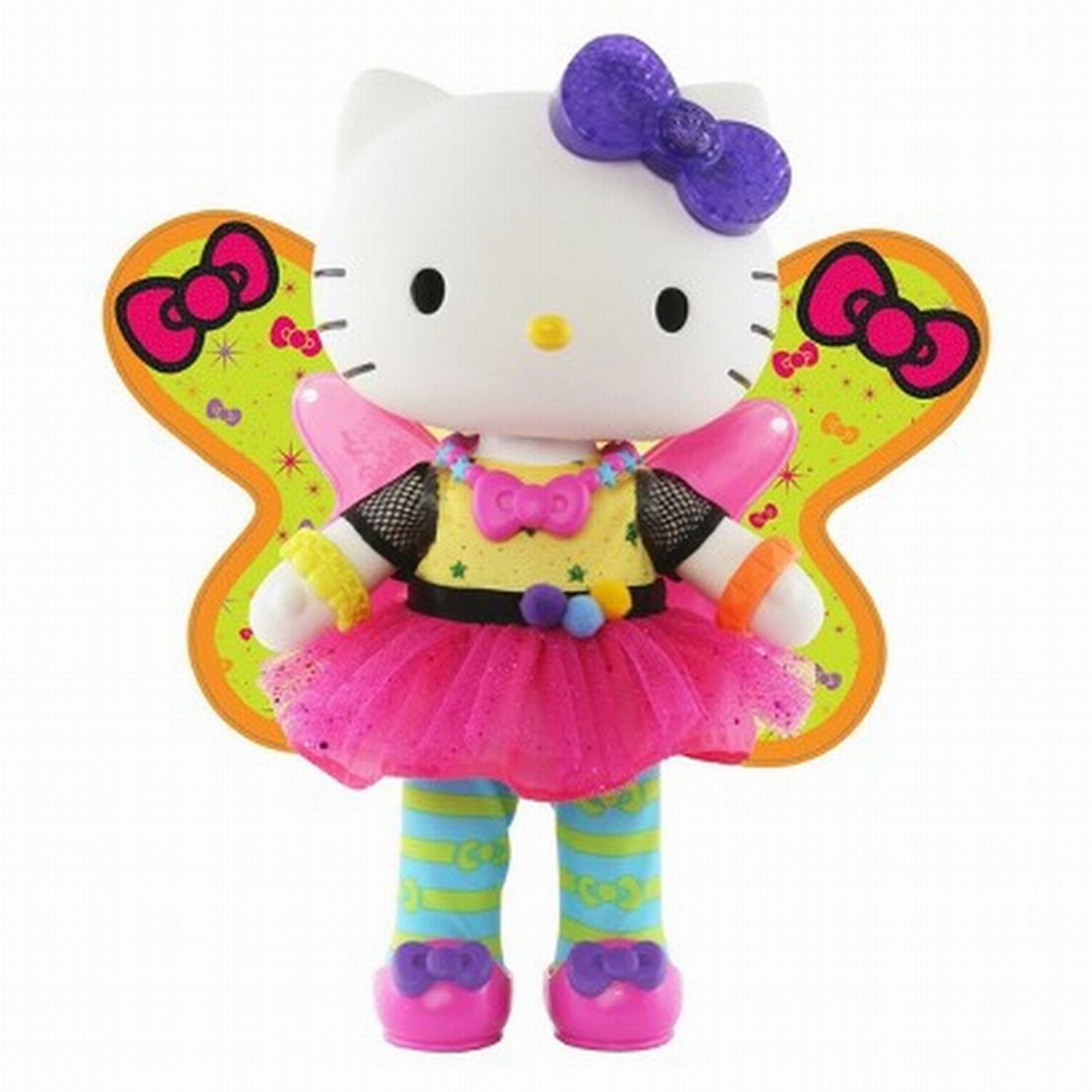  Hello  Kitty  Neon Fairy  Glitter Doll With Wings Walmart 