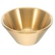 thumbnail image 1 of Golden Stainless Steel Bowl for Dessert with Details and 7.9 Inches, 1 of 5
