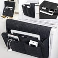 thumbnail image 2 of Felt Bedside Pocket Organizer Holder Hanging Storage Bag Bed Table Sofa Bags, 2 of 4