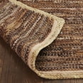 thumbnail image 6 of Hand-Woven Altay Leather, Cotton, and Jute Area Rug, 6 of 9