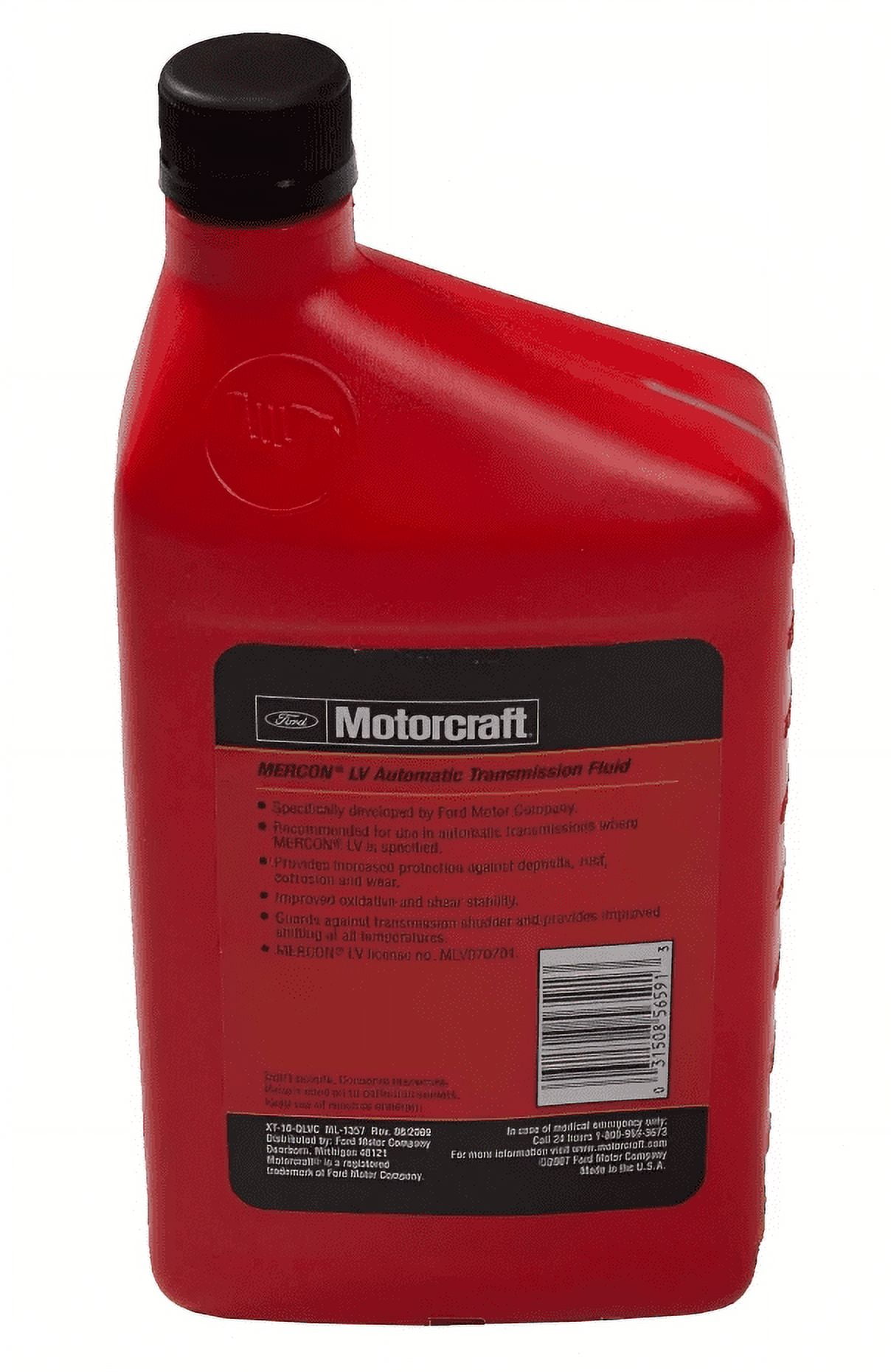 M CRAFT LV MERCON TRANS FLUID US QT XT10QLVCCASE by MOTORCRAFT - Automatic  Transmission Fluid for american Cars