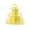 Yellow, variant on LEHOZIHEQ 3-Tier Cupcake Stand, Cardboard Cupcake Tower, Dessert Cup Cake Stand Tower for Birthday Wedding Party Decoration, Cupcake Tier Stand 1 Set