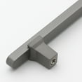 thumbnail image 2 of GlideRite 5-1/16 in. (128mm) Center-Center Solid Flat Cabinet Bar Pull, Graphite Gray - 4842-128-GPH, 1 Pack, 2 of 4