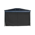 thumbnail image 2 of Sojag Diani 10 x 12 x 6 ft Black Polyester Curtains, 2 of 6