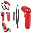 thumbnail image 3 of Miulika Housse de Protection en Silicone pour Contrôleur de Mouvement de Drone Combo FPV Peau Rouge B, 3 of 9