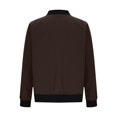 thumbnail image 5 of Bomber Jacket Women Fall Lightweight Long Sleeve Relaxed Fit Casual Zip Up Jackets Outerwear with Pockets, 5 of 6