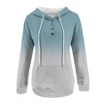 thumbnail image 4 of Dyfzdhu Hoodies for Women Zipper Top Sweatshirts Long Sleeve Casual Fashion Warm Shirt Pullover Clothes With Pocket, 4 of 5