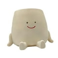 thumbnail image 3 of Organizador de decoración de macetas con forma de maceta, figura de resina con cara sonriente Estilo A, 3 of 9