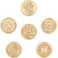 thumbnail image 2 of Wax Seal Stamp Kit 6 Pcs Butterfly Series Butterfly with Flowers Sealing Wax Stamp Heads 0.98" with 2 Wooden Handles Vintage Wax Seal Kit Cards Envelopes Invitation Decor Chocolate DIY, 2 of 6