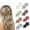 Style2(Floral), variant on 8PCS Flat Hair Claws Matte Non-Slip Clips for Women, Strong Hold Hair Accessories for All Hair Types, Daily Wedding Party Date Beach Use (Style6(Flat))