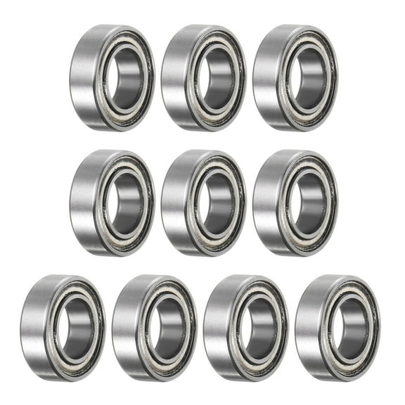 10 Packs MR137ZZ Deep Groove Ball Bearings 7x13x4mm Chrome Steel Miniature Bearing Double Shielded, P6 (ABEC 3)