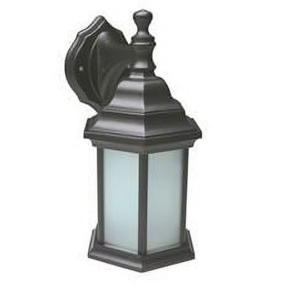 National Brand Alternative 671405 Quad Cast Aluminum Wall Mount Fixture, 13W, Black