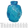 thumbnail image 2 of Blue Marble Texture-1 Men's Women New Sweatshirt Hoodie Men's Plus Size Sweatshirt Hooded Sweatshirt 3d Printed Street Men's Cloth, 2 of 6