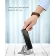 thumbnail image 4 of Stand for Motorola Moto G Power (2022)/G Power 5G (2023)/Power 5G (2024)/Power 5G (2025) - Fold-up Holder Travel Desktop Cradle Dock Foldable, 4 of 6