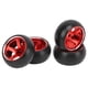 thumbnail image 4 of Neumáticos y llantas para coche RC a escala, 4 piezas Neumáticos para coche RC Neumáticos y llantas para coche RC Neumáticos y llantas para coche Mini Drift RC Diseño de última generación, 4 of 9