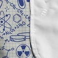 thumbnail image 4 of Cartoon Microwave Oven Cover, Science Chemistry Geometry Math Nerd Geek and Genius Themed Design Art, Water Resistant Organizer with Pockets for Kitchen, 36" x 12", Blue and Ivory, by Ambesonne, 4 of 4