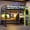 Green, variant on Mintazer Twin Size Gaming Loft Bed with U-Shaped Desk & LED Lights, Modern Bed Frame with Shelves & Charging Station for Dorm Bedroom Apartment, Black & Blue