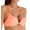 Peach Luster, variant on Women's Smart and Sexy SA1005 Swim Secret The Hottie Halter Bikini Swim Top (Mint Chip 34B)