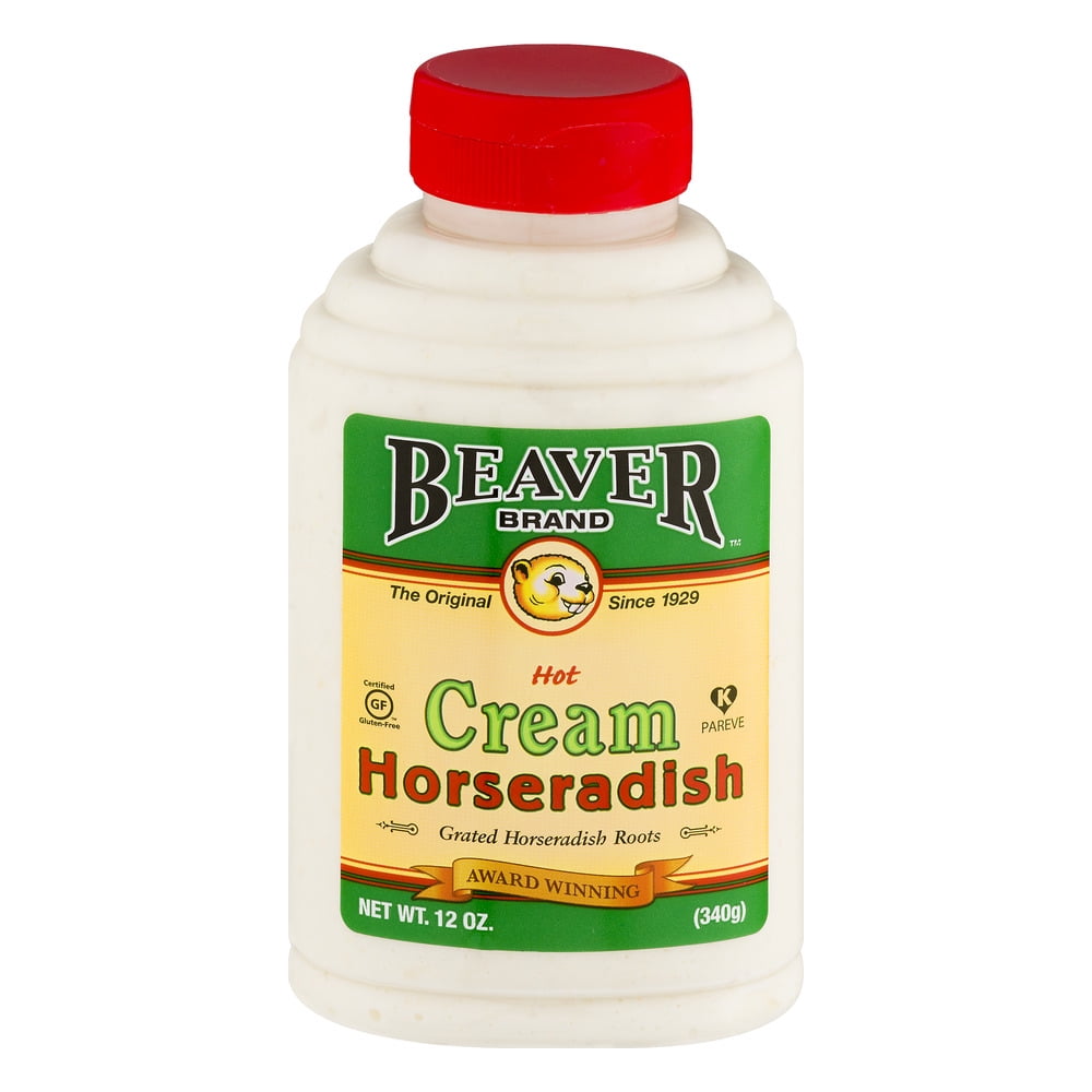 Beaver Brand Hot Cream Horseradish, 12 oz by Beaverton Foods, Inc.