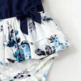 thumbnail image 2 of PatPat Baby Girl Clothes Family Matching Outfits Mommy and Me Dresses for Baby, Deep Blue, 2 of 6