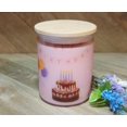 thumbnail image 3 of Happy Birthday Candle Cute Soy Wax Candle With Lid Long lasting Candle, 3 of 9