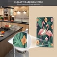 thumbnail image 5 of Yayeee Duplex Wall Plate 1-Gang 4.5"x2.7" Home Receptacle Light Switch Decorative Outlet Cover, Flamingo Leaves Pattern, 5 of 7