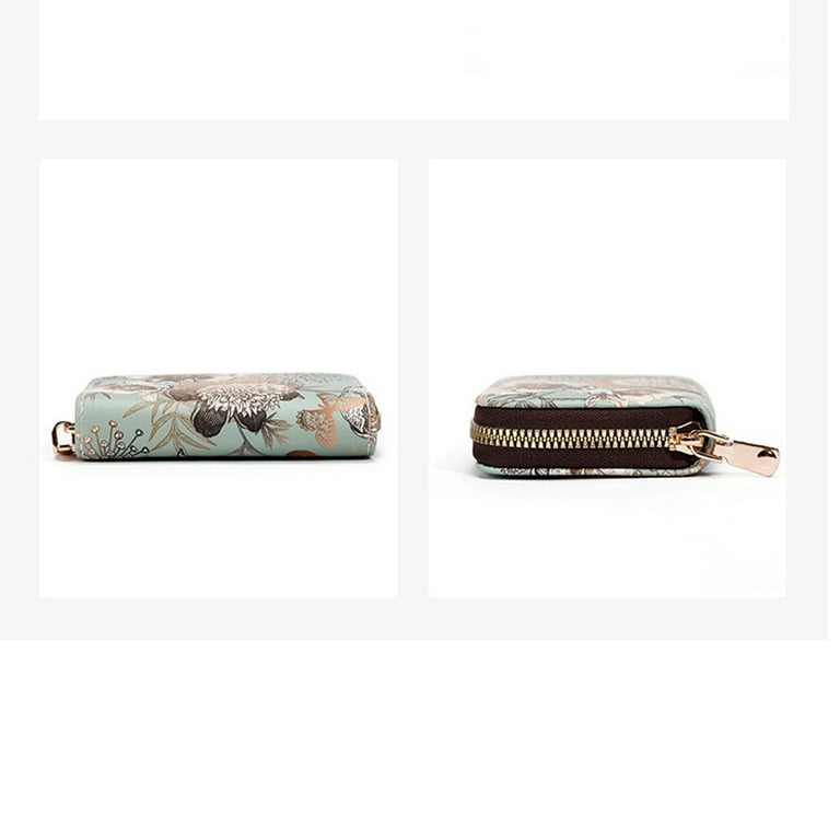 Coach women's business outlet card holder
