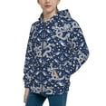 thumbnail image 2 of Kdxio Dragon Pattern Kids Boys Girls Zip Up Hoodie 3D Printed Hooded Sweatshirt Hoody Coat with Pocket 7-12 Y-Small, 2 of 6