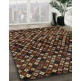 thumbnail image 2 of Ahgly Company Indoor Square Abstract Red Abstract Area Rugs, 8' Square, 2 of 6