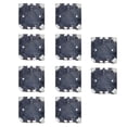 thumbnail image 3 of Mini zumbador pasivo piezoeléctrico SMD de bajo piezas 3 V 16 ohmios 8,5x8,5x3mm para electrodomésticos Yotijar Zumbador SMD, 3 of 9