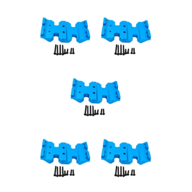 maskred Maximize Potential Of RC Car Gear Box Mount Holder For ECX 1/12 Rc RGT 136100 blue 5Set