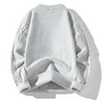 thumbnail image 4 of Men's Winter Fashion Comfortable Sweater Coat Long Sleeve Warm Knit Outerwear for Casual Style and Daily Comfort Men Casual Dress Sweater Long Sleeve Hoodie Mens Long Hooded Sweatshirt, 4 of 4