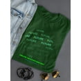 thumbnail image 3 of Future Truth Transparency T-Shirt Women -Image by Shutterstock, Female Small, 3 of 4