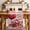 Pink, variant on Pink Valentine's Day Table Runner 72 Inches Long Farmhouse Dress Scarves, Love Heart Gnomes Truck Roses Dining Tablerunner for Coffee Table/Kitchen Island/Party Décor, 13" x 72"