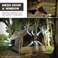 thumbnail image 3 of REDCAMP Hot Tent with Stove Jack, Waterproof & Windproof Winter Wall Tent with Snow Skirt, Ultralight 4 Season Tent for Camping Hiking Bushcraft, 3 of 9