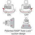 thumbnail image 5 of RAM MOUNT 3.3" SUCTION CUP BASE W/ TWIST LOCK, 5 of 9