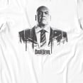 thumbnail image 3 of Marvel Daredevil Born Again Fisk Face Men's T Shirt (White, S-3XL), 3 of 4