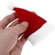 thumbnail image 4 of 6pcs Decoración de sombrero navideño en miniatura Pequeño Santa Santa para la botella de lollipop, 4 of 8