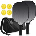 thumbnail image 1 of Set de palas de pickleball Jobunai T300 de fibra de carbono ligero, 1 of 6