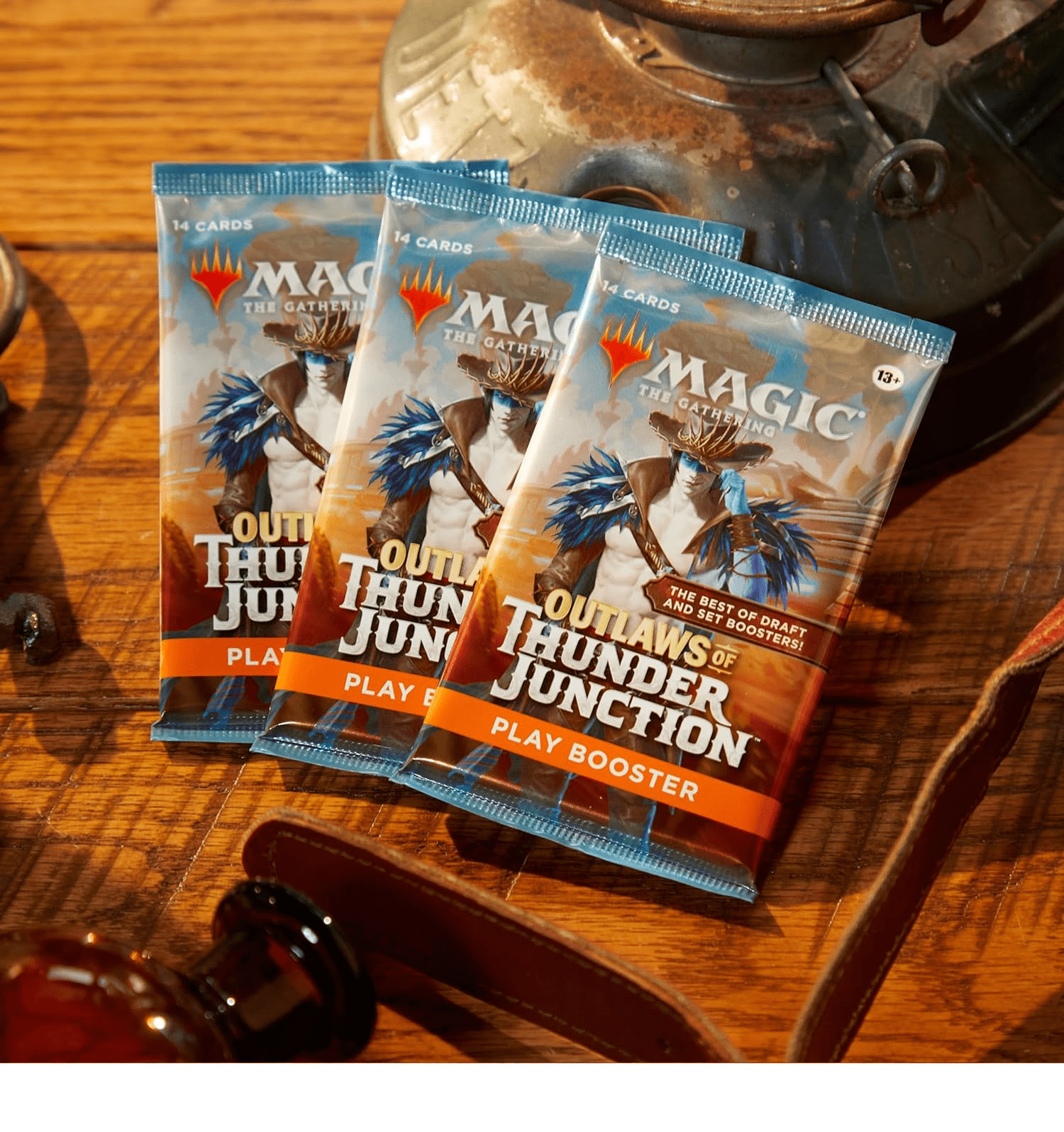 Magic: The Gathering Outlaws of Thunder Junction Collector Booster Box - 12 Packs (180 Magic Cards)