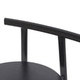thumbnail image 3 of 27''h , Modern Kitchen Chairs, Black Seat, Metal Legs, Fascinating And Stylish For Counters Attractive, 3 of 7