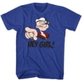 thumbnail image 1 of Popeye Hey Girl Royal Adult T-Shirt 5Xl, 1 of 2