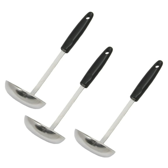 Chef Craft 12" Select Stainless Steel Serving / Soup Ladle 3 Pack