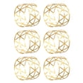 thumbnail image 2 of 6x Iron Napkin Rings Wedding Towel Holder Buckle Dinner Table Party Banquet, 2 of 12
