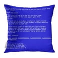 thumbnail image 1 of BSDHOME Interrupt Request Level Classic Blue Screen of Death BSOD Error Driver and Memory Incompatible Device Pillow Case 18x18 Inches Pillowcase, 1 of 1