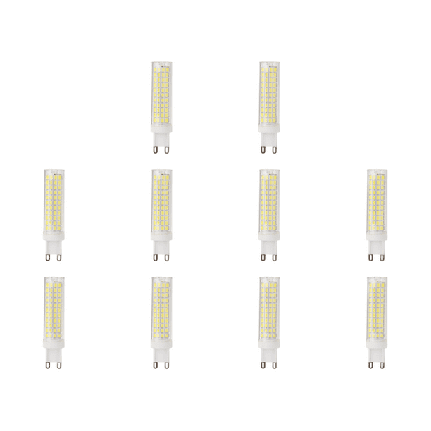 Bombilla LED G9 15W 1500LM SMD 2835 Lámpara Cerámica Con Maíz Regulable (220V CW)